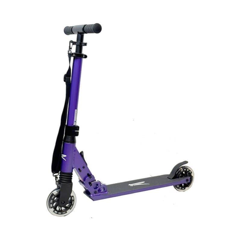 Tõukeratas RIDEOO 120 City Scooter LED Purple