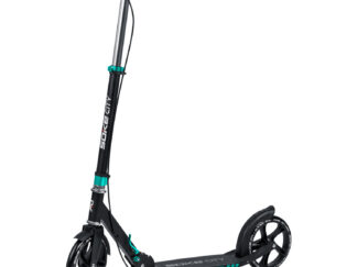 Tõukeratas SOKE City, must-türkiis