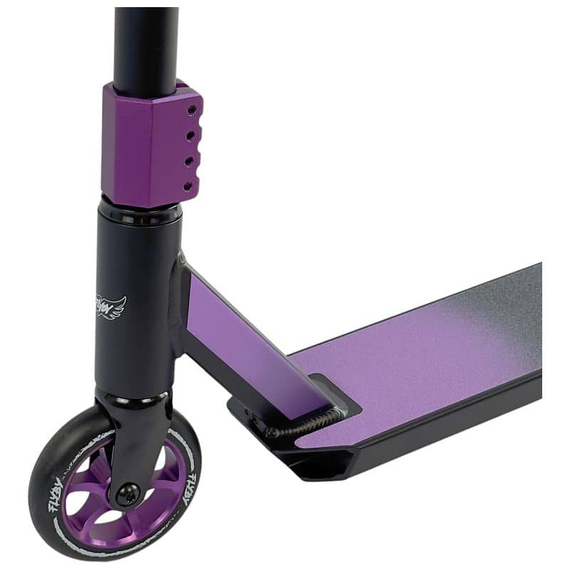 Trikitõukeratas FLYBY Air V2 Complete Pro Scooter Black/Purple - Image 3