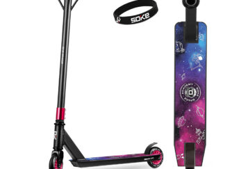 Trikitõukeratas SOKE EVO, must-roosa-sinine