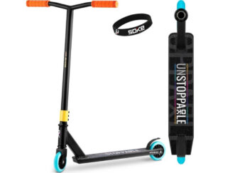 Trikitõukeratas SOKE GO! Unstoppable, must-oranž-sinine