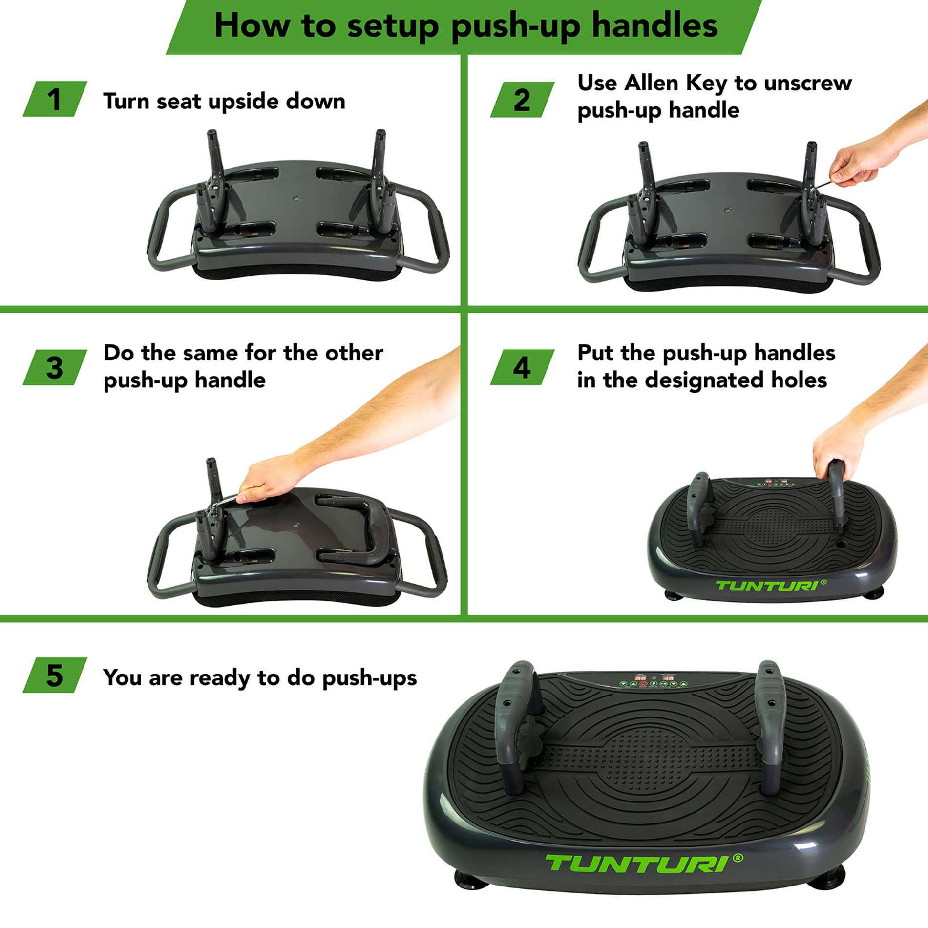 Vibratsiooniplaat TUNTURI Cardio Fit V10 - Image 3