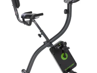 Kokkupandav velotrenažöör seljatoega TUNTURI Fit B25 X-bike with backrest