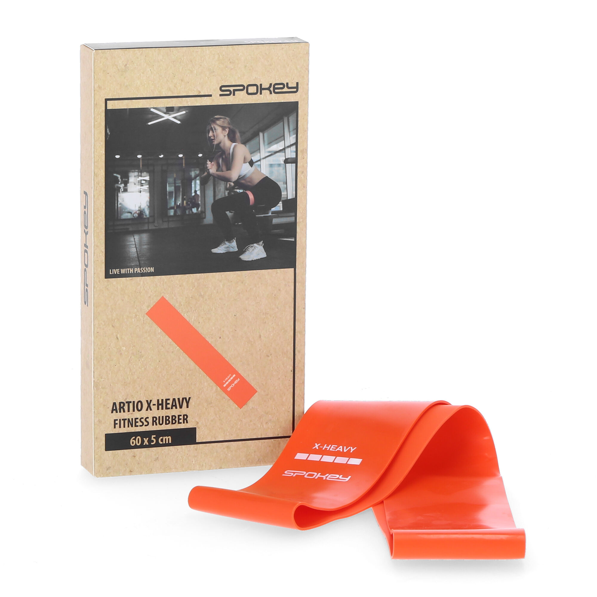 Venituskumm SPOKEY ARTIO X-Heavy, oranž, väga tugev - Image 6