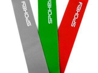 Võimlemiskummide komplekt SPOKEY Flex Set (3 tk) hall-roheline-punane