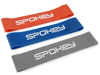 Võimlemiskummide komplekt SPOKEY Flex Set (3 tk) oranž-sinine-hall