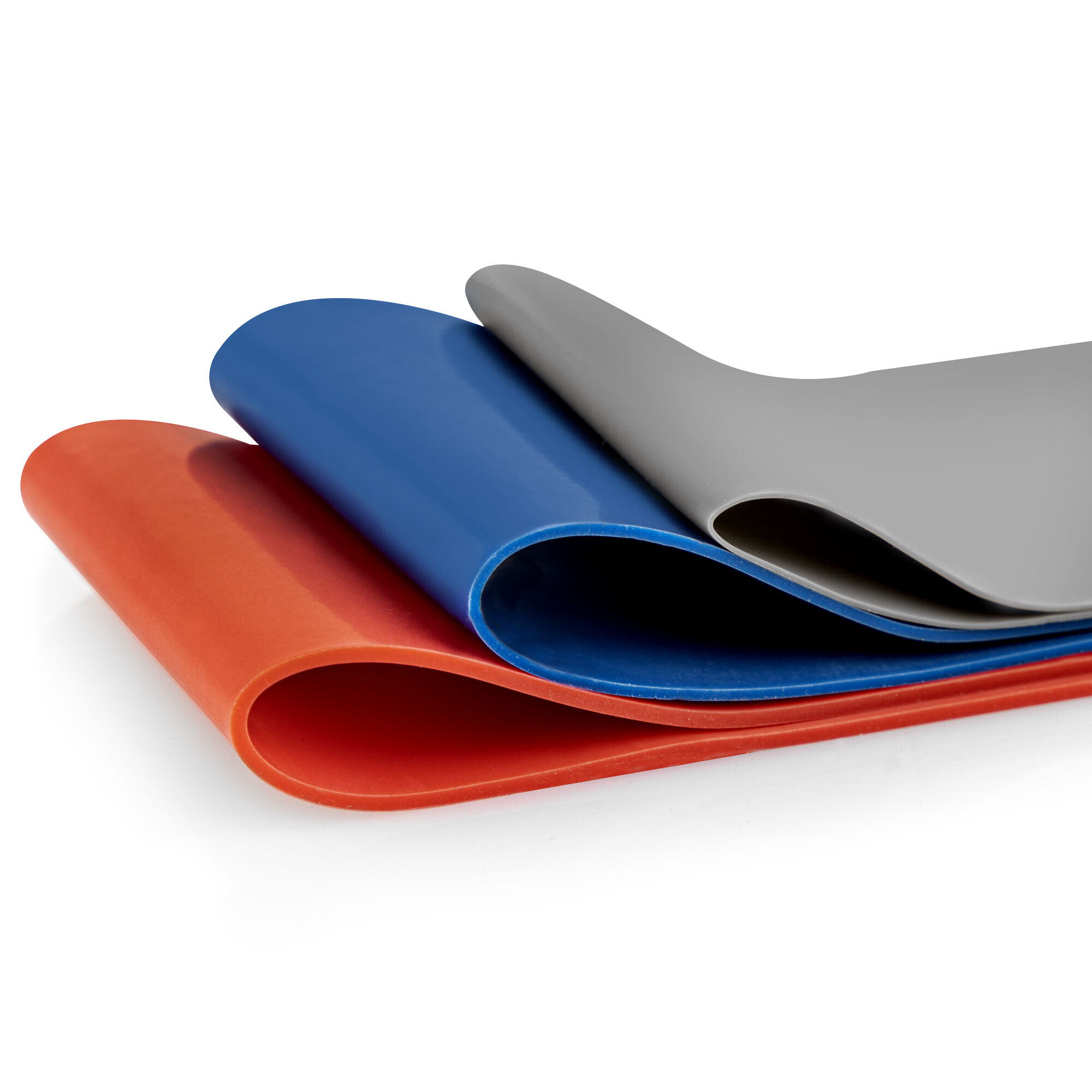 Võimlemiskummide komplekt SPOKEY Flex Set (3 tk) oranž-sinine-hall - Image 5