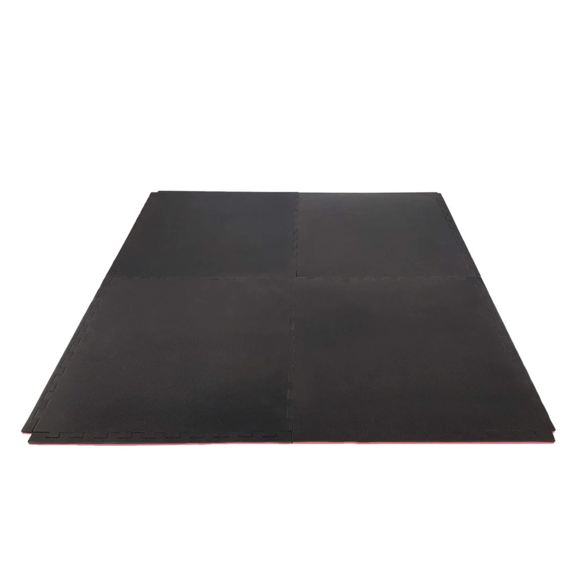 Võimlemismatt TUNTURI Karate Puzzle Mat, must-punane - Image 3