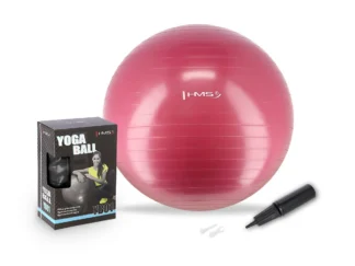 Võimlemispall HMS YB01N Gym Ball 65 cm, roosa