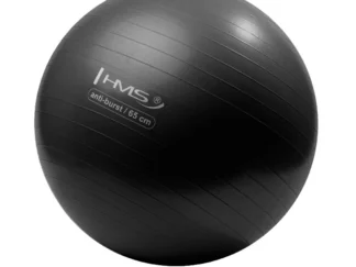 Võimlemispall HMS YB02N Gym Ball 65 cm, must