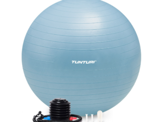 Võimlemispall TUNTURI Gymball 65cm Light Blue, Anti Burst, sinine