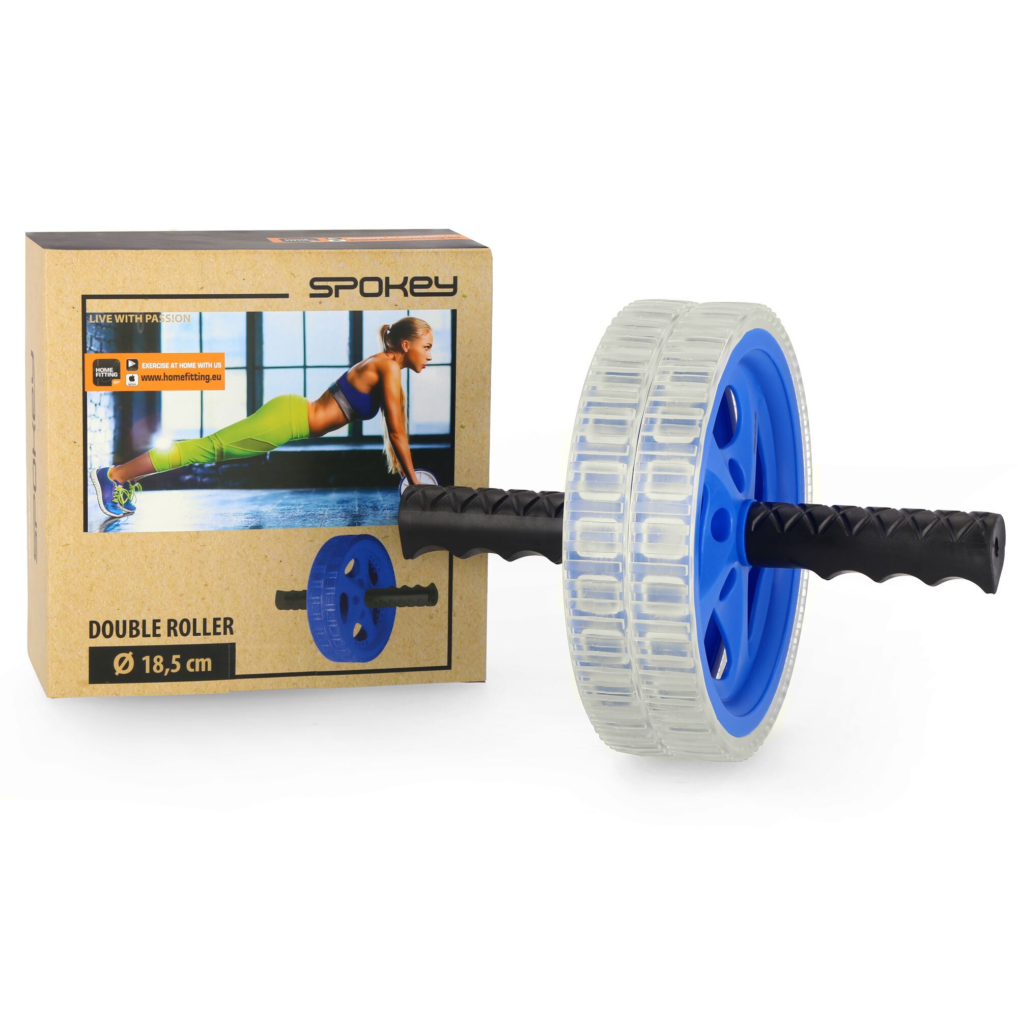 Võimlemisrull SPOKEY Twin B II, sinine - Image 9