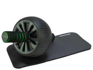 Kõhulihaste treeningrull TUNTURI Pro Exercise Wheel Deluxe, põlvematiga