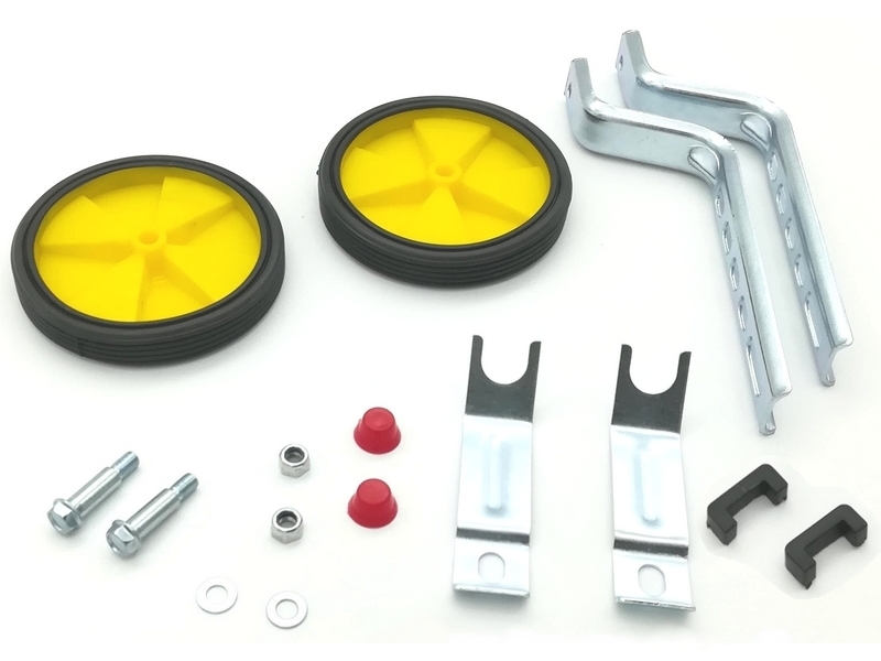 Abirattad 12-20", plast kollased