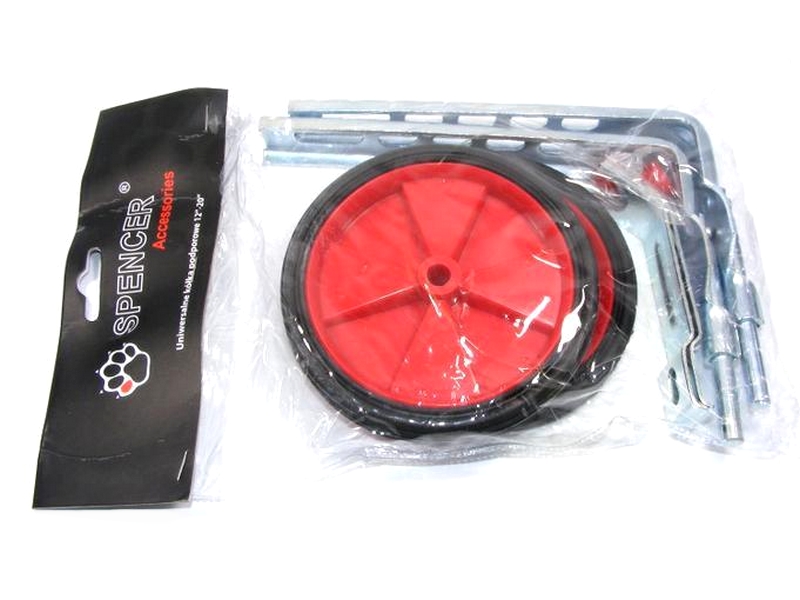 Abirattad 12-20", plast punased