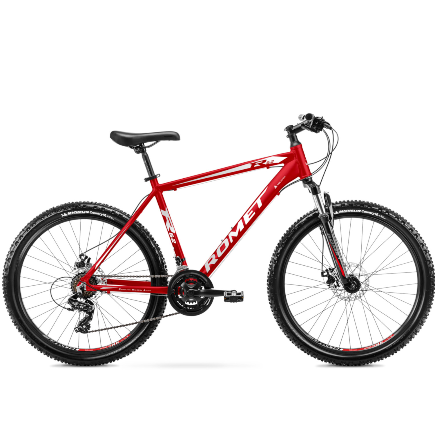 Jalgratas Romet Rambler R6.2, 26" punane (S)