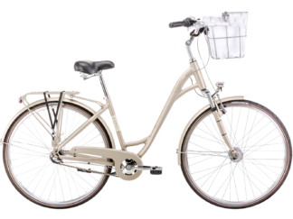 Jalgratas ROMET Art Deco Classic, 28" esikorviga, beež (L)