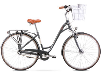 Jalgratas ROMET Art Deco Classic, esikorviga, hall (L)