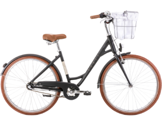 Jalgratas ROMET Pop Art Eco, esikorviga, must (L)