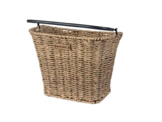 Jalgratta esikorv Basil Bremen Rattan Look KF, Seagrass, helepruun