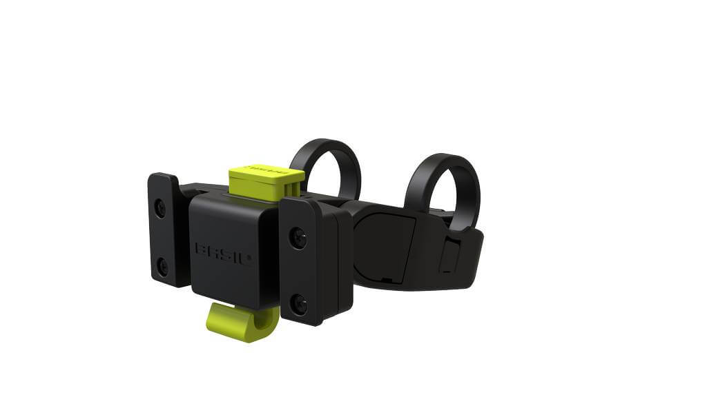 Jalgratta esikorv Basil Bremen Rattan Look KF, Seagrass, helepruun - Image 2