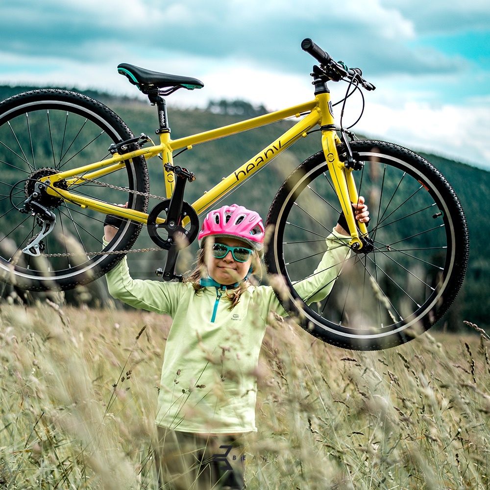 Ülikerge laste jalgratas Beany Zero 24, 8-12a, 24 tolli (kollane) - Image 10