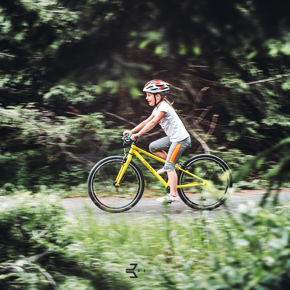 Ülikerge laste jalgratas Beany Zero 24, 8-12a, 24 tolli (kollane) - Image 11