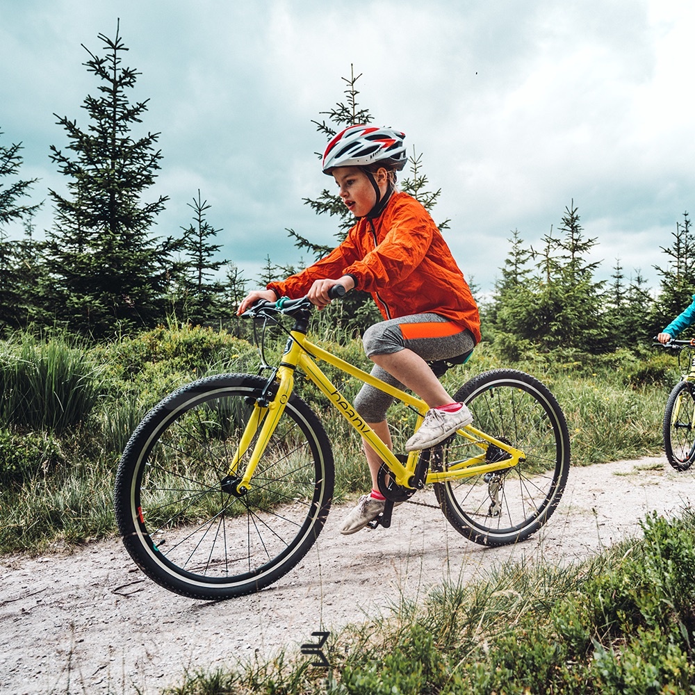 Ülikerge laste jalgratas Beany Zero 24, 8-12a, 24 tolli (kollane) - Image 12