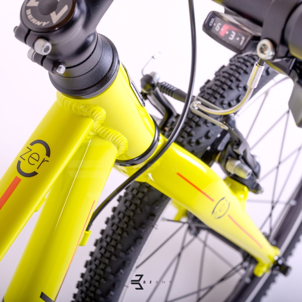 Ülikerge laste jalgratas Beany Zero 24, 8-12a, 24 tolli (kollane) - Image 4