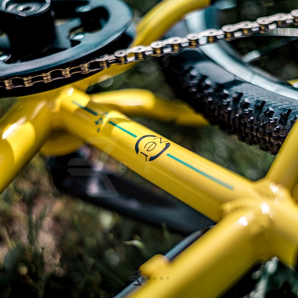 Ülikerge laste jalgratas Beany Zero 24, 8-12a, 24 tolli (kollane) - Image 8