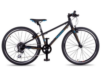 Ülikerge laste jalgratas Beany Zero 24, 8-12a, 24 tolli (must)