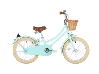 Laste jalgratas Bobbin Gingersnap 4-6 aastasele, 16-tolline, värv roheline