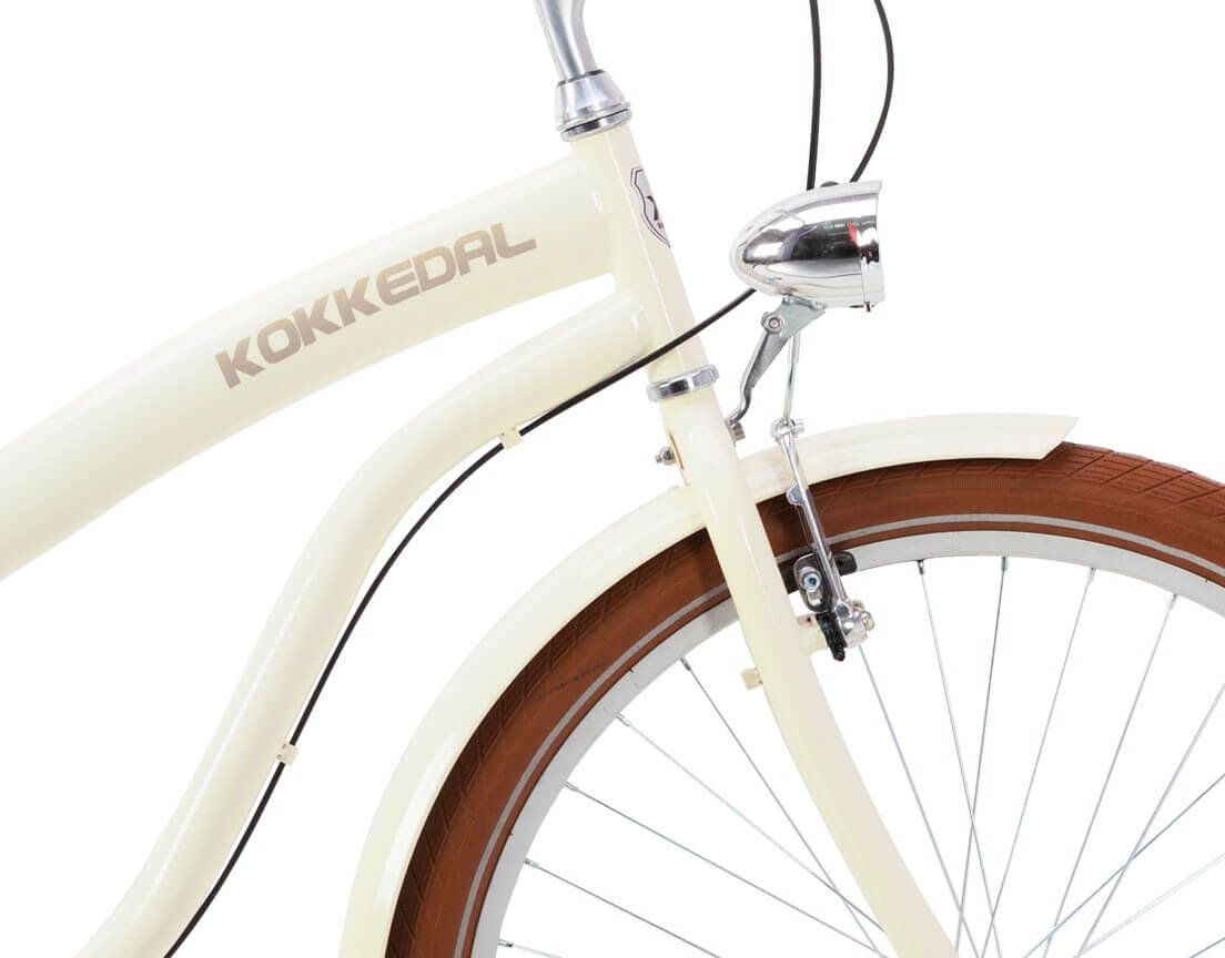 Stiilne naiste cruiser jalgratas Kokkedal Vanila, 3 käiku - Image 2