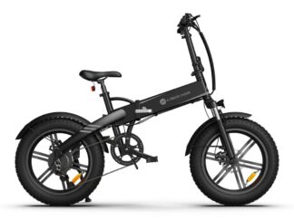 Kokkupandav elektrijalgratas ADO A20F BEAST, must