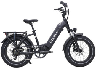 Elektrijalgratas DIABLO XR1, matt-must