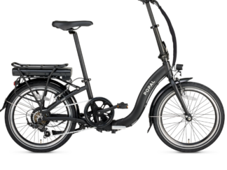 Elektriline kokkupandav jalgratas POPAL E-Folt 1.0, 20" must