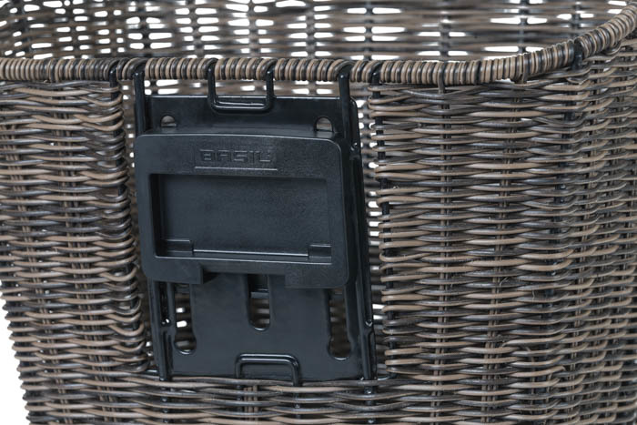 Jalgratta esikorv Basil Bremen Rattan Look KF, eemaldatav - Image 2