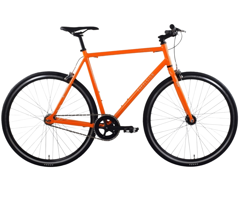 Fixie jalgratas EXCELSIOR Sputter, oranž (L)