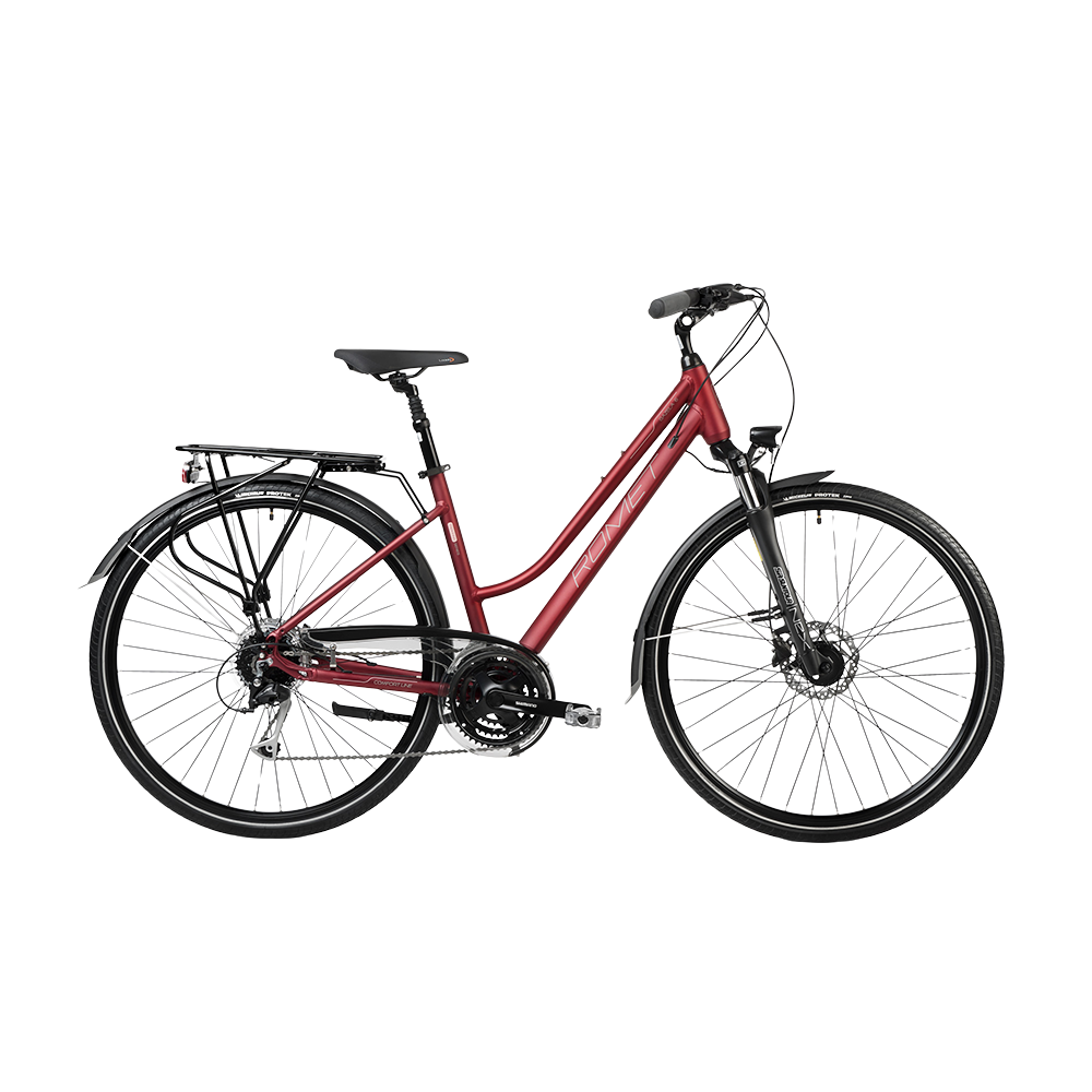 Jalgratas ROMET Gazela 6, 28" tumeroosa (L)