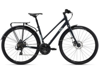 Jalgratas naistele LIV Alight 3 City Disc, Metallic Black (L)