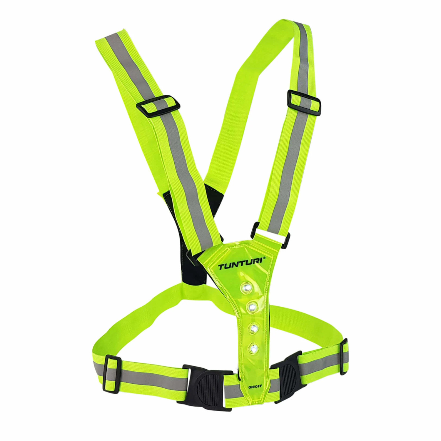 Helkurvest, jooksuvest Tunturi X-shape LED Belt
