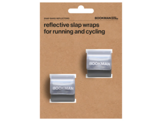 Helkurid BOOKMAN Reflective Snap Bands for Arm and Leg, valged