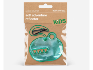 Helkur lastele BOOKMAN Soft Adventure Reflector, Dinosaur Green