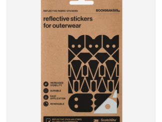 Helkurkleepsud BOOKMAN Reflective Fabric Stickers, Adventure Silver
