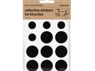 Helkurkleepsud jalgrattale BOOKMAN Reflective Stickers for Bicycles, Black Dots