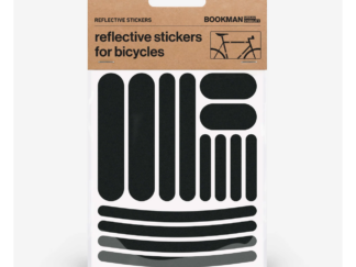 Helkurkleepsud jalgrattale BOOKMAN Reflective Stickers for Bicycles, Black Strips