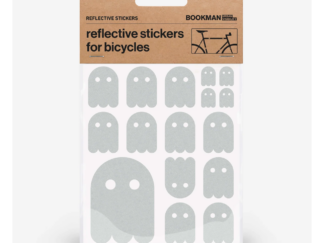 Helkurkleepsud jalgrattale BOOKMAN Reflective Stickers for Bicycles, White Ghost