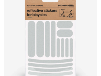 Helkurkleepsud jalgrattale BOOKMAN Reflective Stickers for Bicycles, White Strips