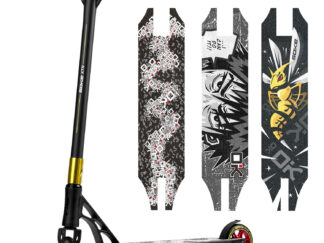 Trikitõukeratas SOKE XTR, must-kollane