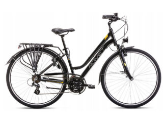 Naiste jalgratas ROMET Gazela 0, must (M)